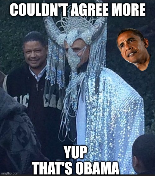 COULDN'T AGREE MORE YUP
THAT'S OBAMA | made w/ Imgflip meme maker