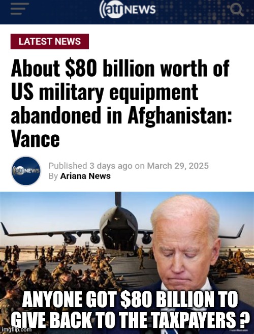 ANYONE GOT $80 BILLION TO GIVE BACK TO THE TAXPAYERS ? | made w/ Imgflip meme maker
