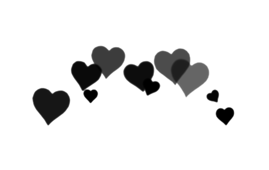black heart crown Blank Meme Template