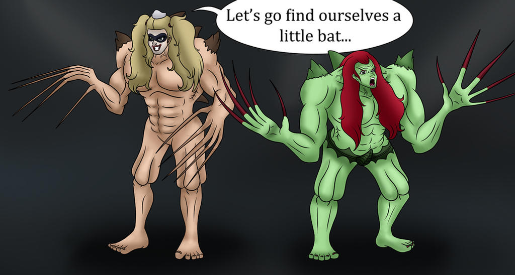 harley quinn and poison ivy Blank Meme Template