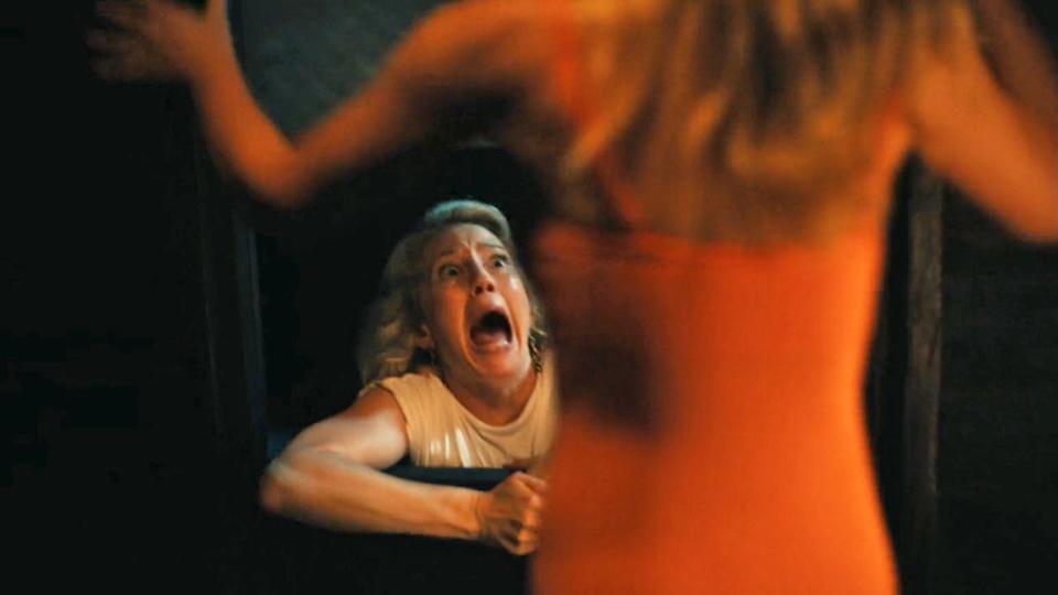 Carrie Coon White Lotus Blank Meme Template
