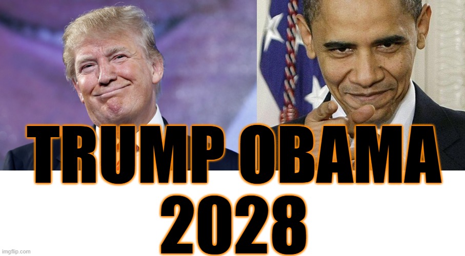 Who Will Win? | TRUMP OBAMA
2028 | image tagged in final match | made w/ Imgflip meme maker