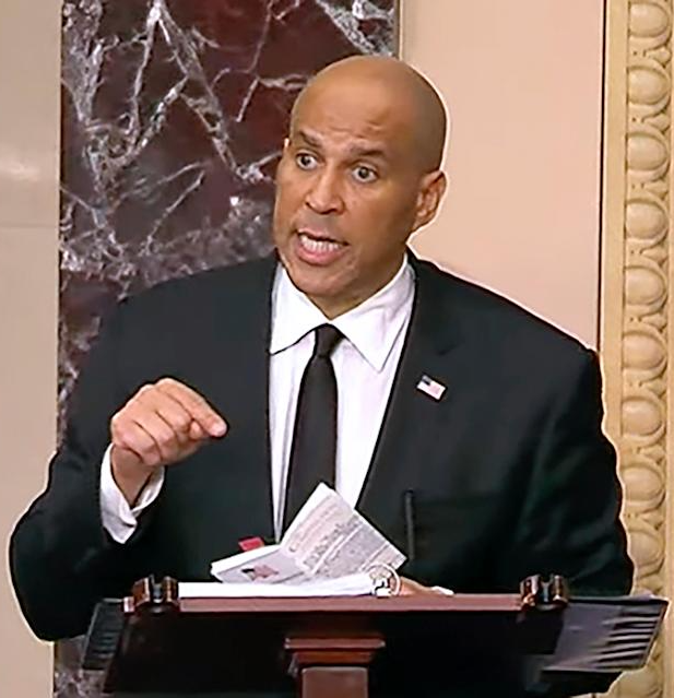 Cory Booker Blank Meme Template