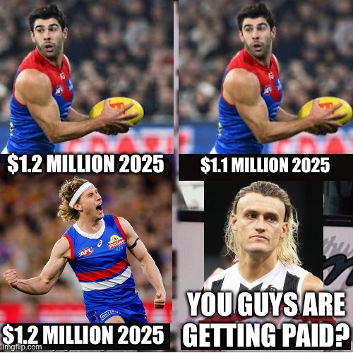 You guys are getting paid template | $1.2 MILLION 2025; $1.1 MILLION 2025; YOU GUYS ARE GETTING PAID? $1.2 MILLION 2025 | image tagged in you guys are getting paid template | made w/ Imgflip meme maker
