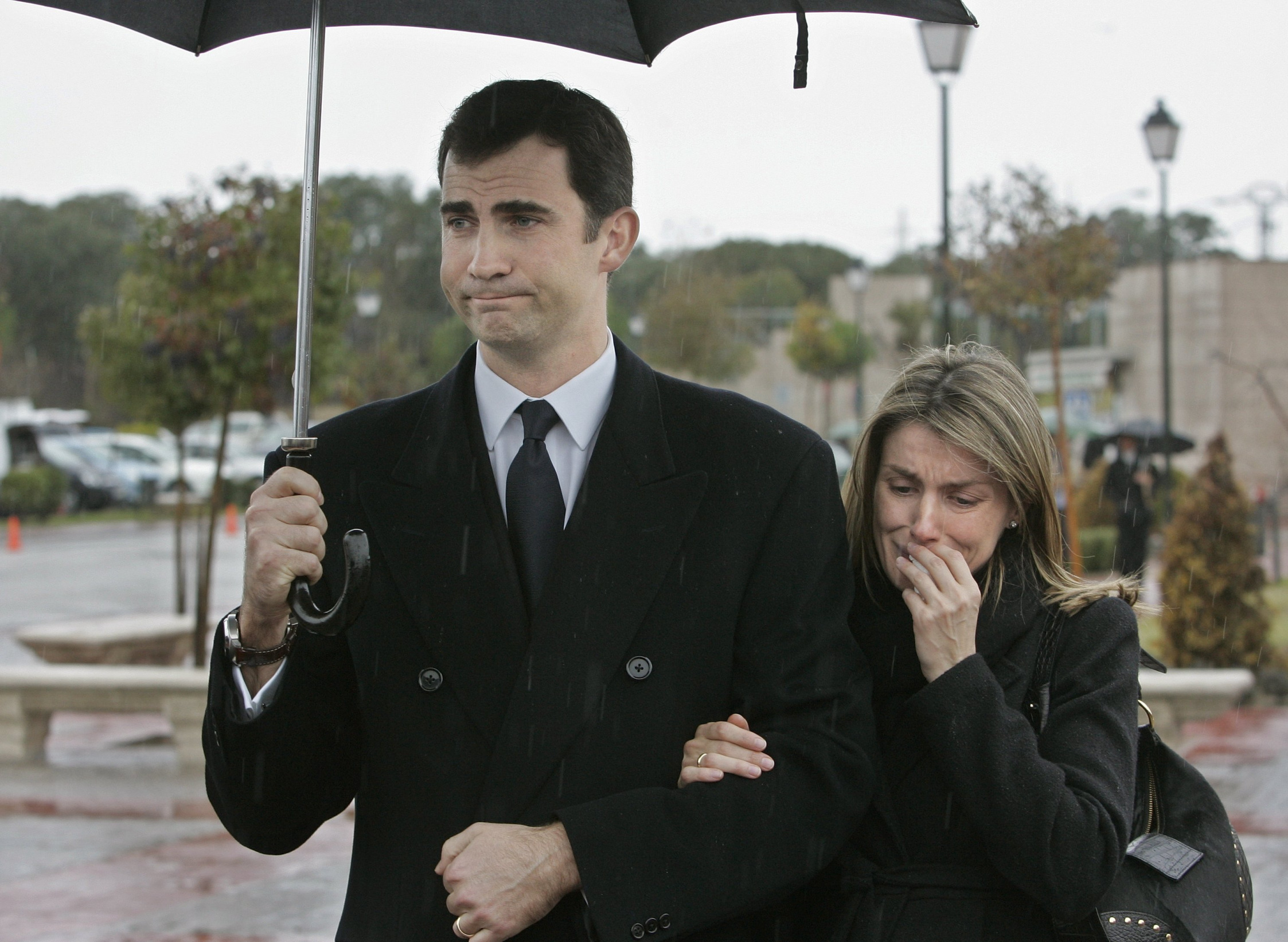 Felipe VI and Letizia la ficticia Blank Meme Template