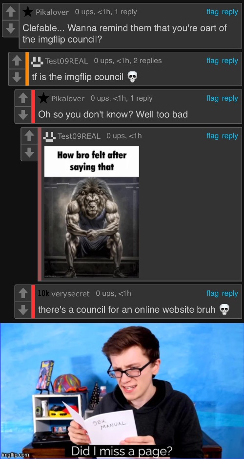 image tagged in did i miss a page | made w/ Imgflip meme maker