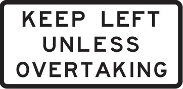 keep left Blank Meme Template