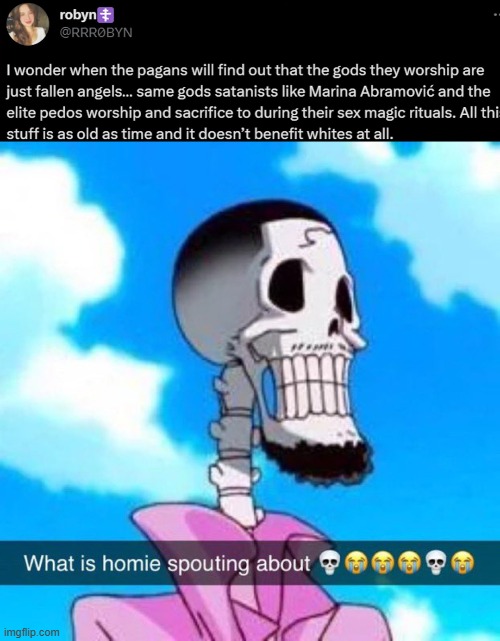 . | image tagged in what is homie spouting about,religious fruitcake | made w/ Imgflip meme maker