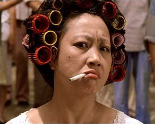 king fu hustle auntie Blank Meme Template