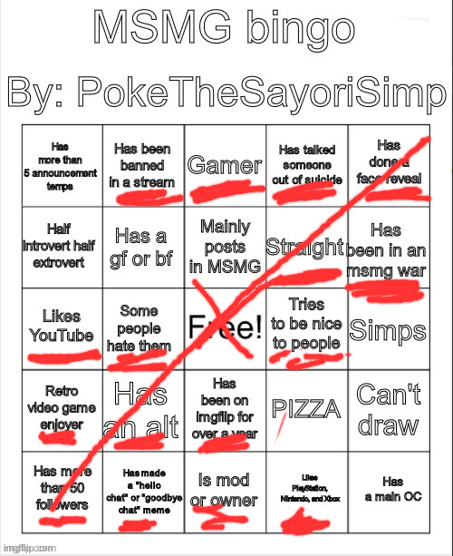 b-b-b- BINGOOOO BAH BAH BAH BINGOOO | image tagged in msmg bingo by poke | made w/ Imgflip meme maker