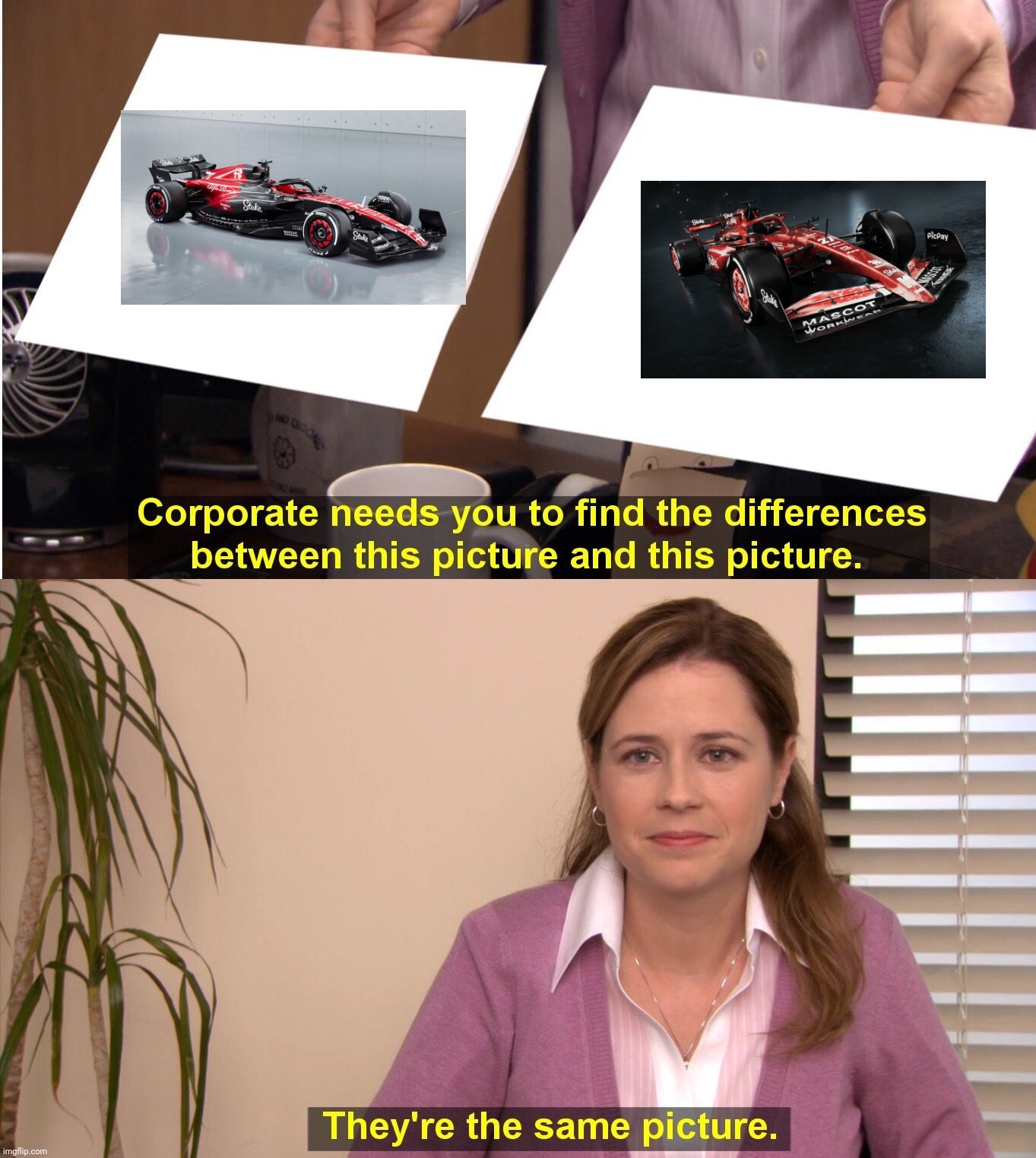 They're The Same Picture | image tagged in memes,they're the same picture,formula 1,steak | made w/ Imgflip meme maker