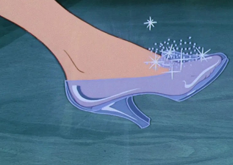 Cinderella's Glass Slipper Blank Meme Template
