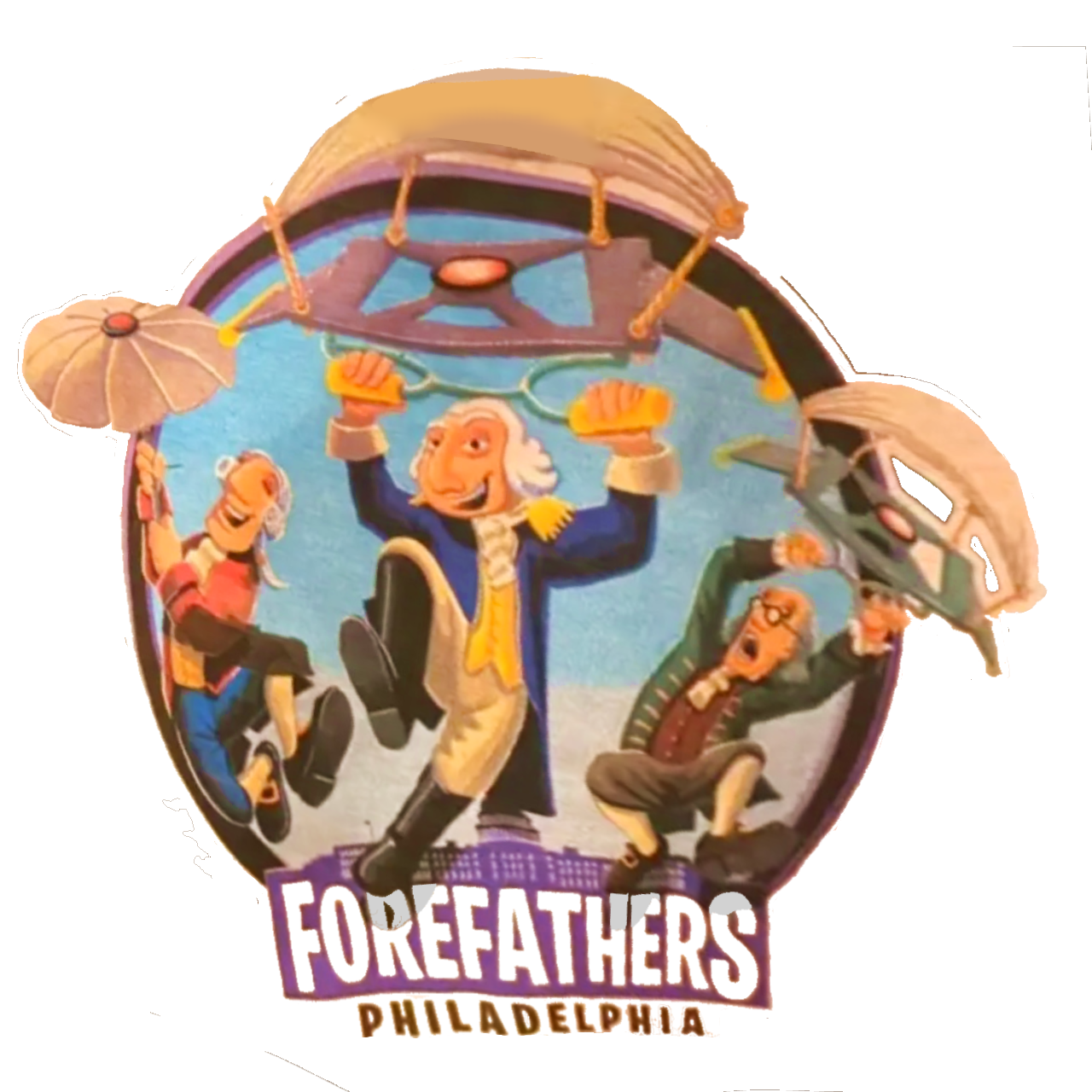 Forefathers Philadelphia shirt design Blank Meme Template