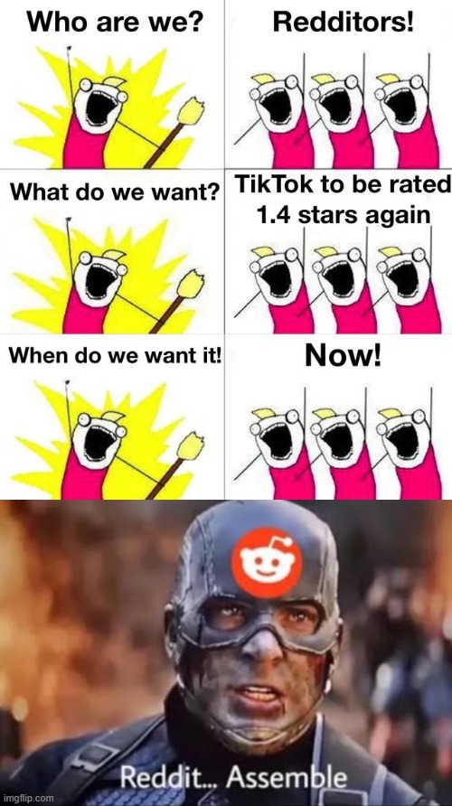image tagged in reddit assemble | made w/ Imgflip meme maker