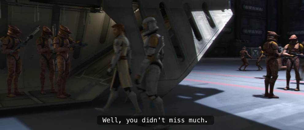 obi wan kenobi and commander cody Blank Meme Template