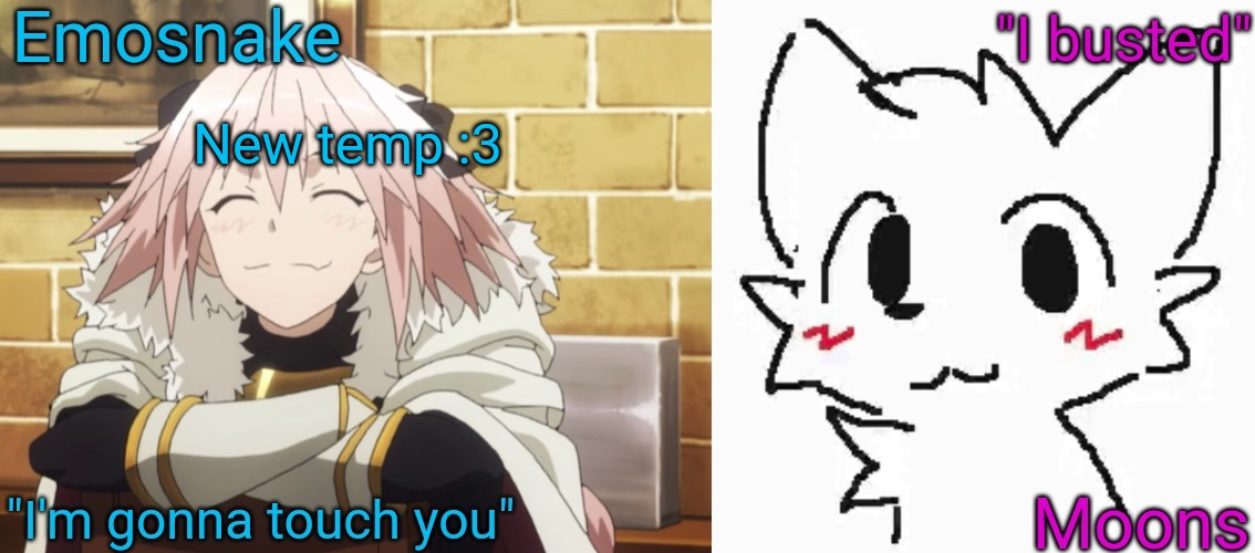 Emosnake and Moons shared femboy announcement template | New temp :3 | image tagged in emosnake and moons shared femboy announcement template 3 | made w/ Imgflip meme maker