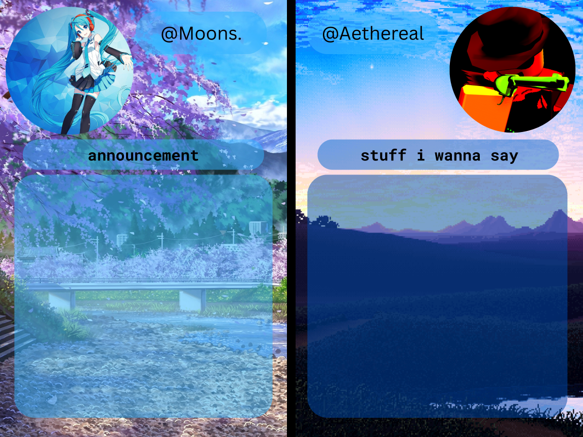 moons. and aethereal shared temp Blank Meme Template