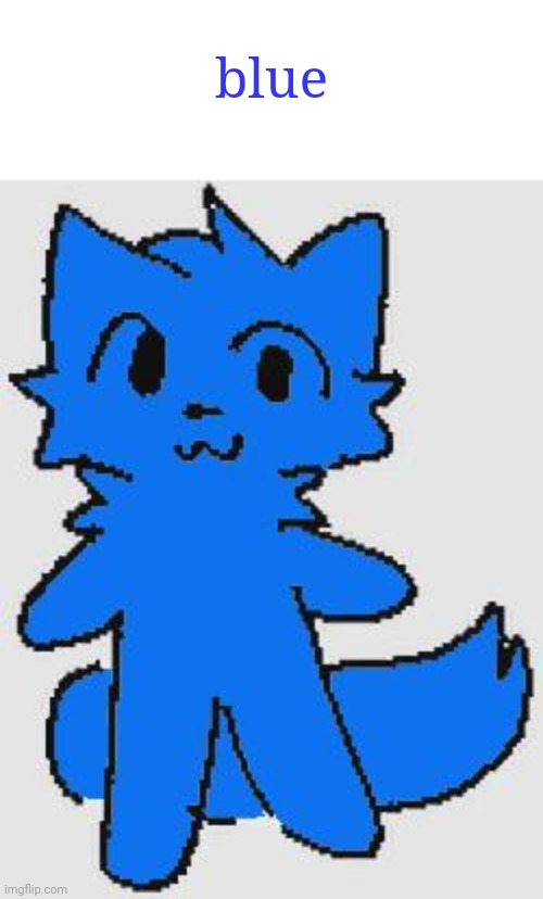 blue | made w/ Imgflip meme maker
