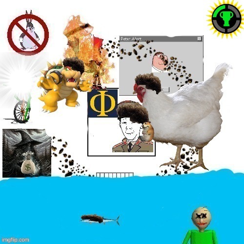 chomik joins the party. bottom comment changes the image | made w/ Imgflip meme maker