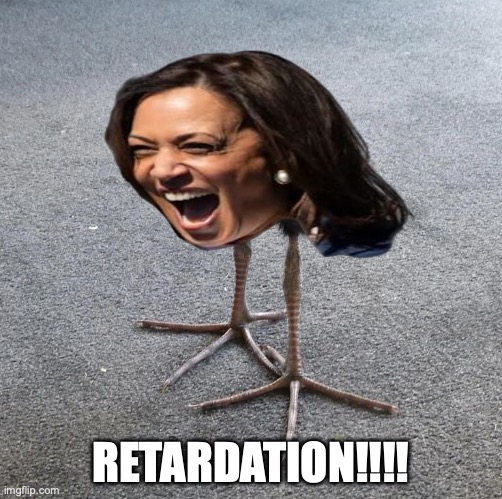 Pukeko chick | RETARDATION!!!! | image tagged in pukeko chick | made w/ Imgflip meme maker