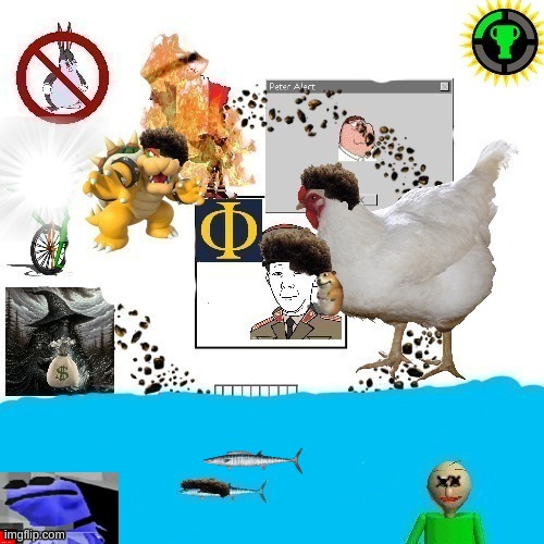 fish gets a friend. bottom comment changes the image | made w/ Imgflip meme maker