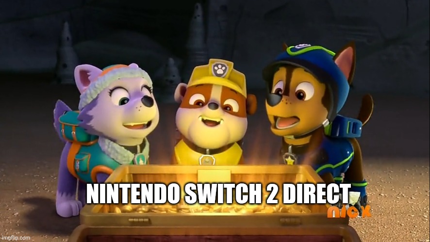 The golden direct of Nintendo history. | NINTENDO SWITCH 2 DIRECT | image tagged in funny | made w/ Imgflip meme maker
