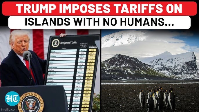 Tariffs aren’t taxes, people pay taxes | image tagged in tariffs | made w/ Imgflip meme maker
