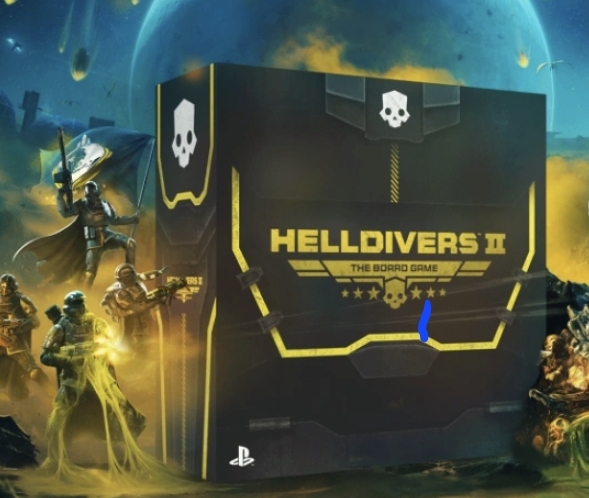 Helldivers boardgame Blank Meme Template