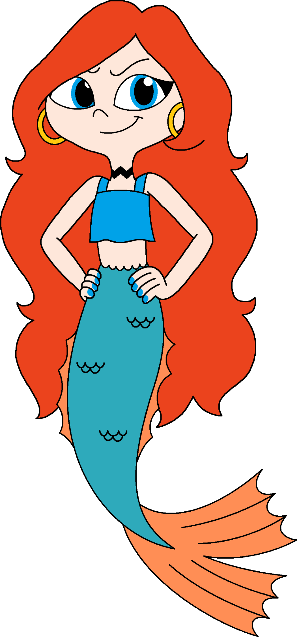 Mermaid Queen Nerissa Blank Meme Template