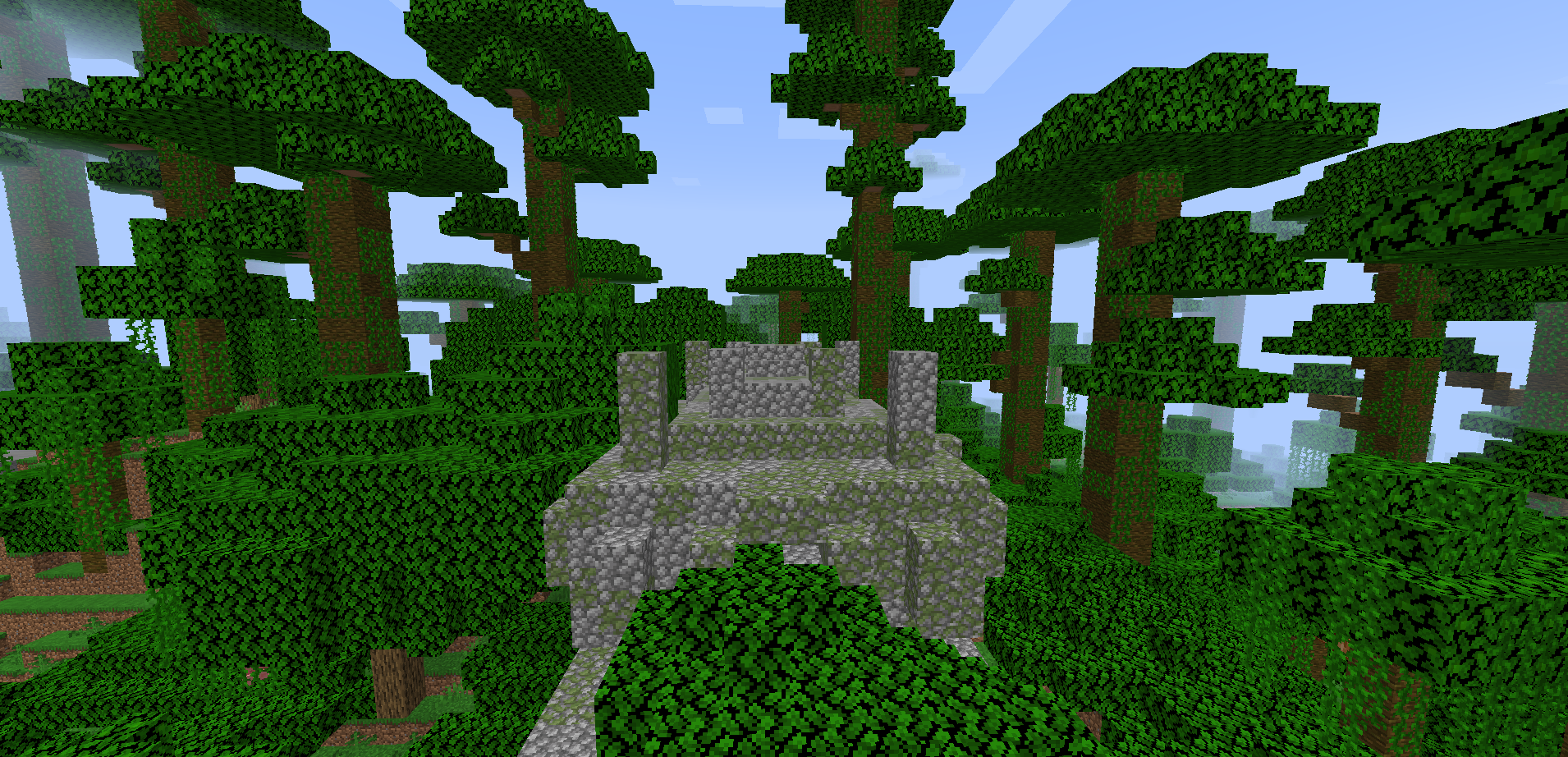 Jungle temple Blank Meme Template