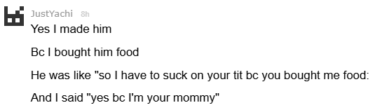 im your mommy Blank Meme Template