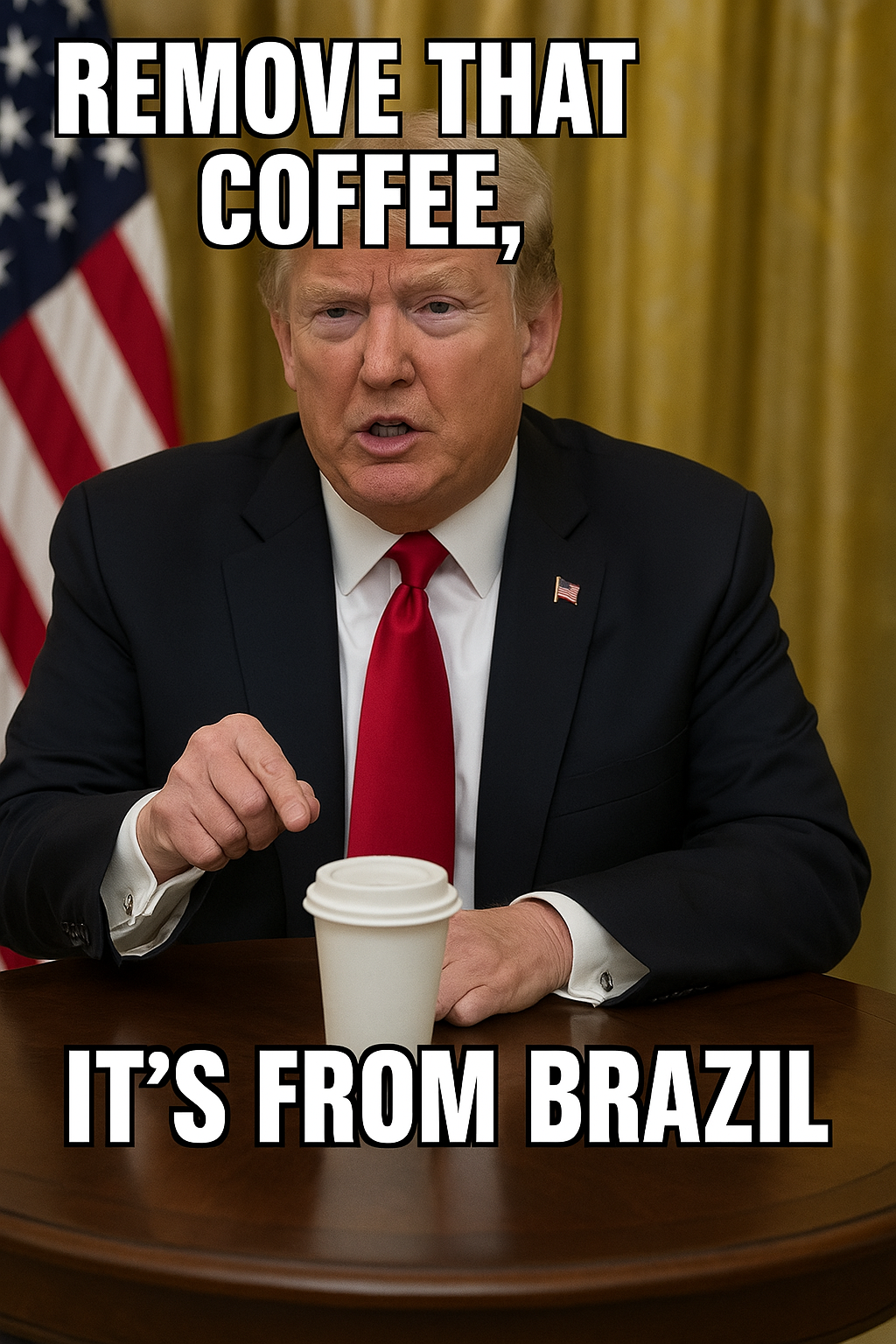 Tariffs working Blank Meme Template