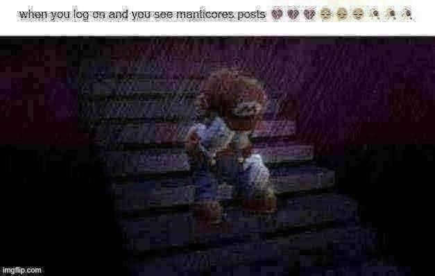 when you see manticore | image tagged in when you see manticore,msmg | made w/ Imgflip meme maker