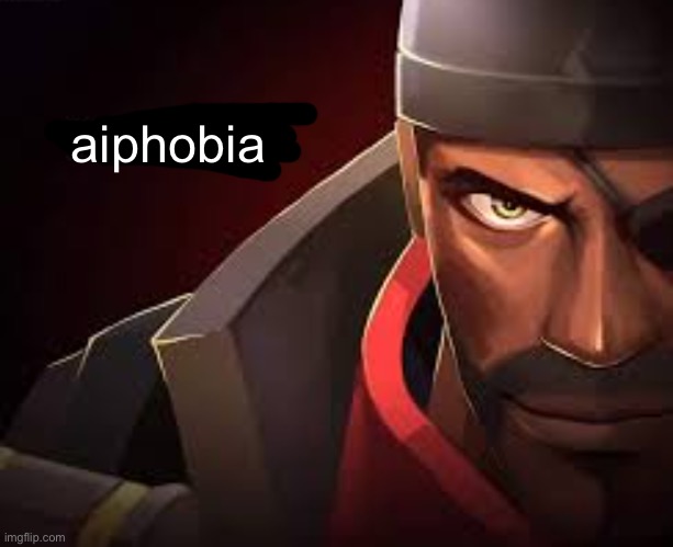 animephobia | aiphobia | image tagged in animephobia | made w/ Imgflip meme maker