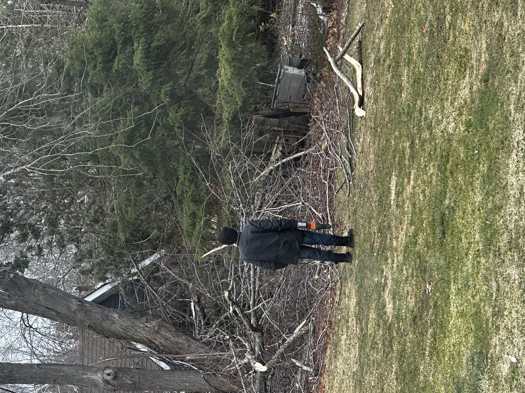 Survived Ontario Ice Storm 2025 Blank Meme Template
