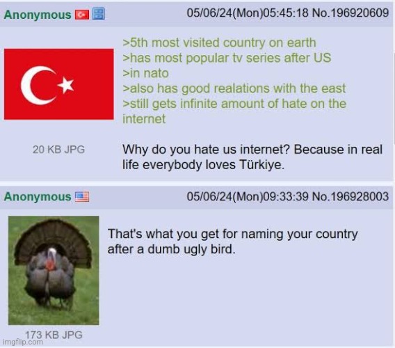 The bird was named after the country tho | made w/ Imgflip meme maker