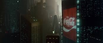 coca cola sign bladerunner Blank Meme Template