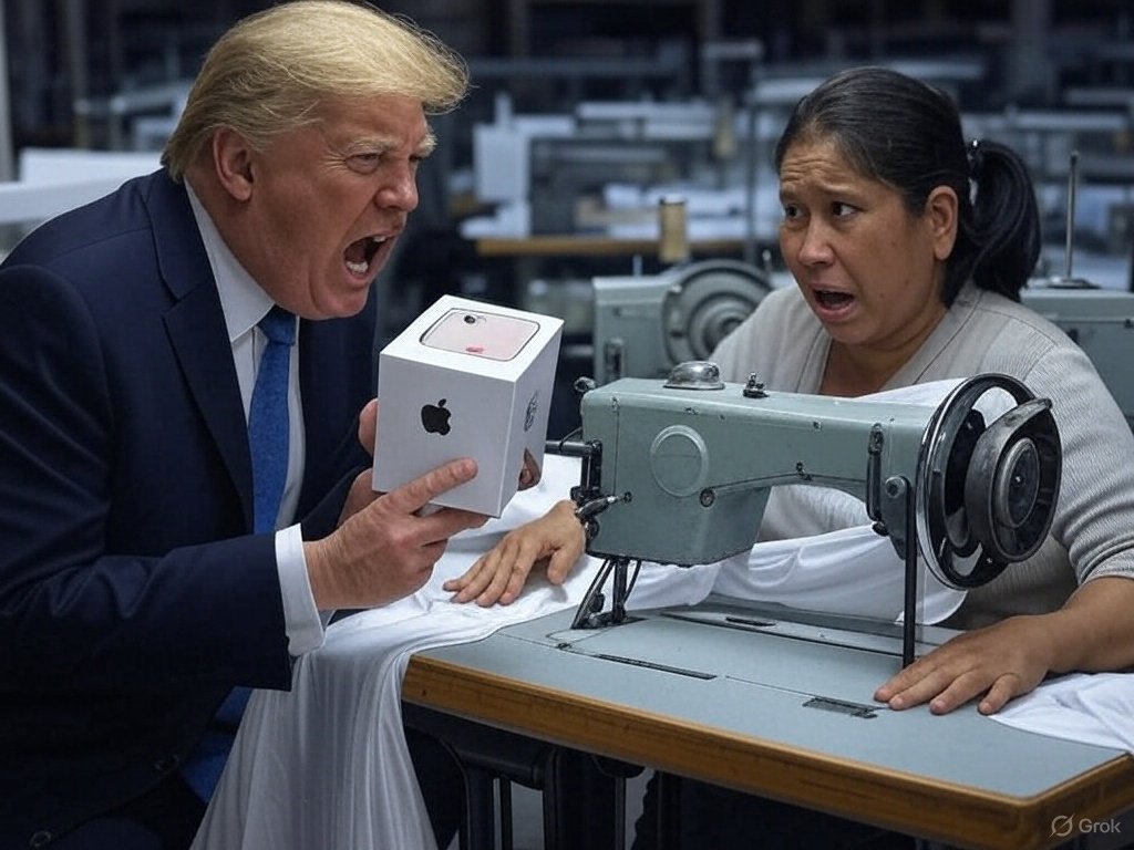 trump tariff cambodian woman Blank Meme Template