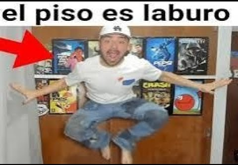 High Quality El Piso es laburo Blank Meme Template
