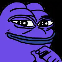 PURPLE SMUG Blank Meme Template