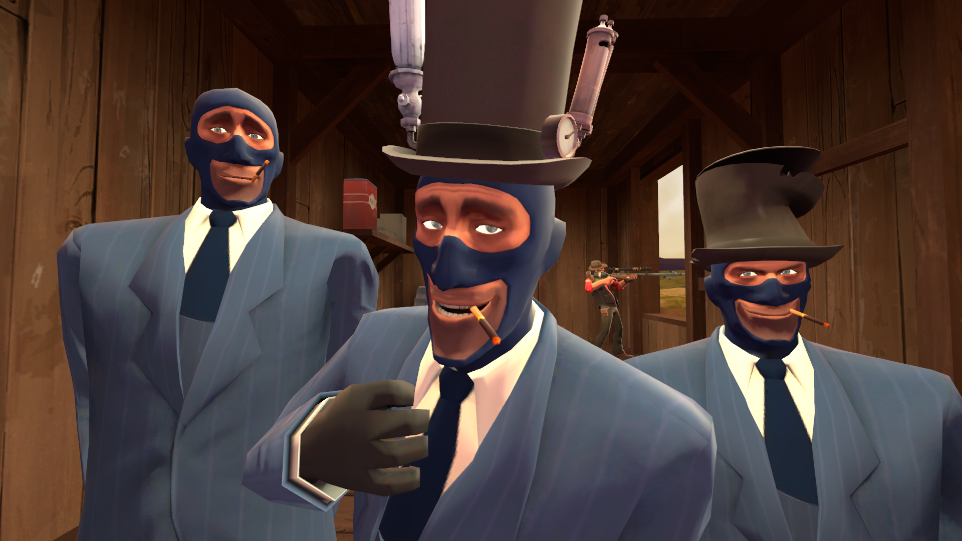 Allow us to introduce ourselves but french Blank Meme Template