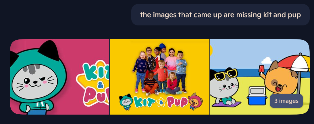 Very first Kit and Pup meme template Blank Meme Template