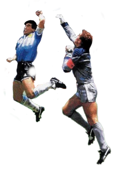 Maradona mano de dios maradona Blank Meme Template