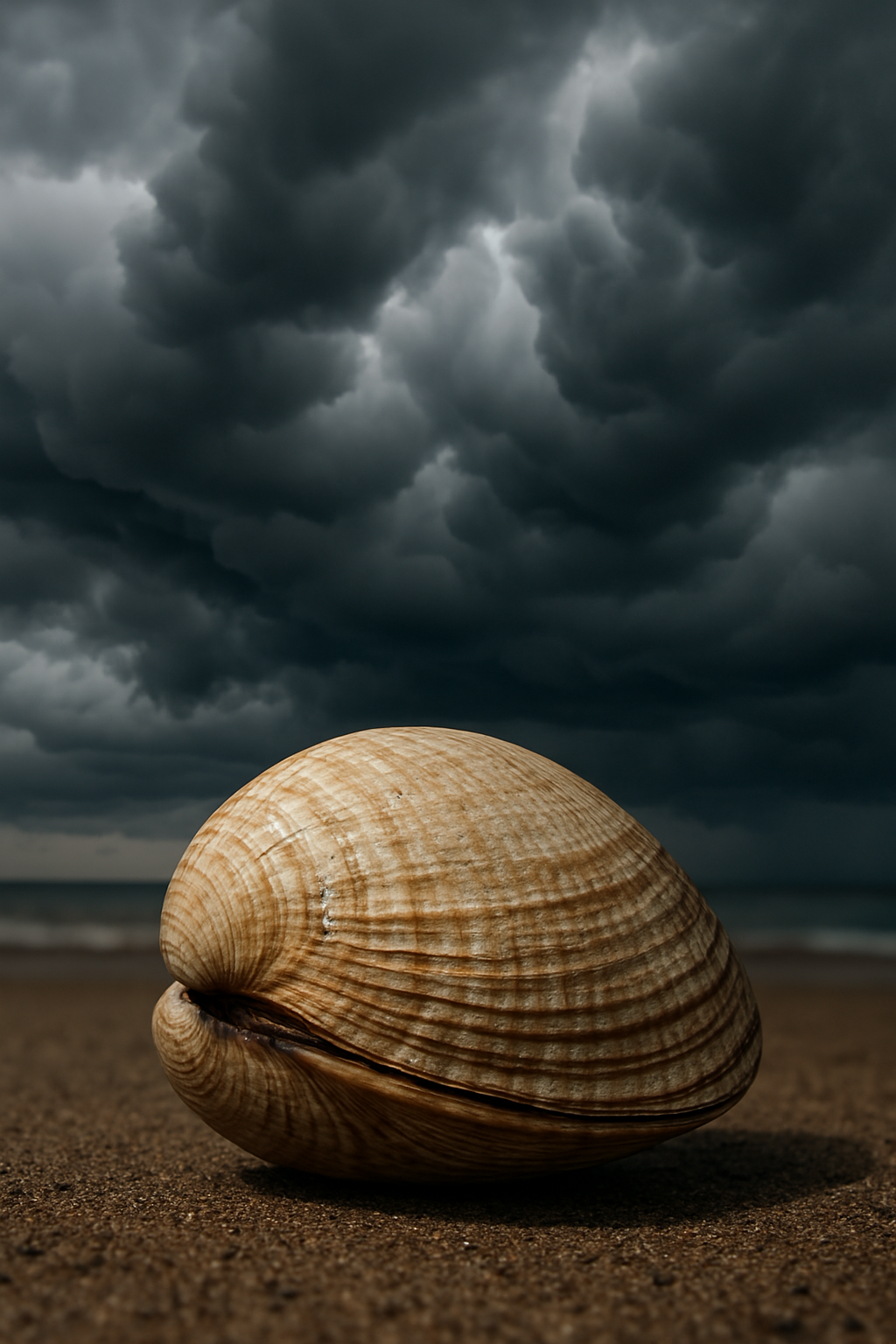Clam Before the Storm Blank Meme Template