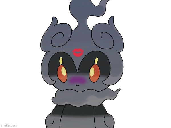 Kage gets a kiss mark.mp3 | image tagged in kage | made w/ Imgflip meme maker