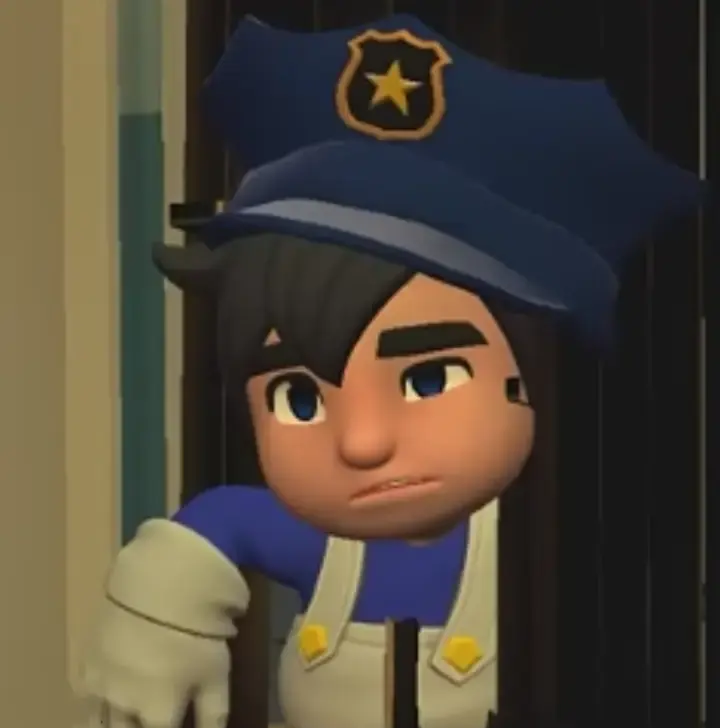 Bro is never gonna be a police officer? Blank Meme Template