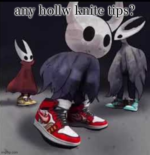 Hollow Knight Drip | any hollw knite tips? | image tagged in hollow knight drip | made w/ Imgflip meme maker