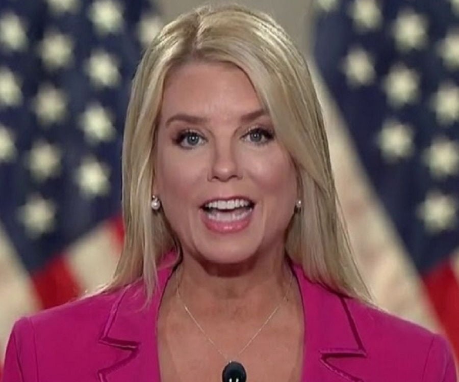 High Quality Pam Bondi Blank Meme Template