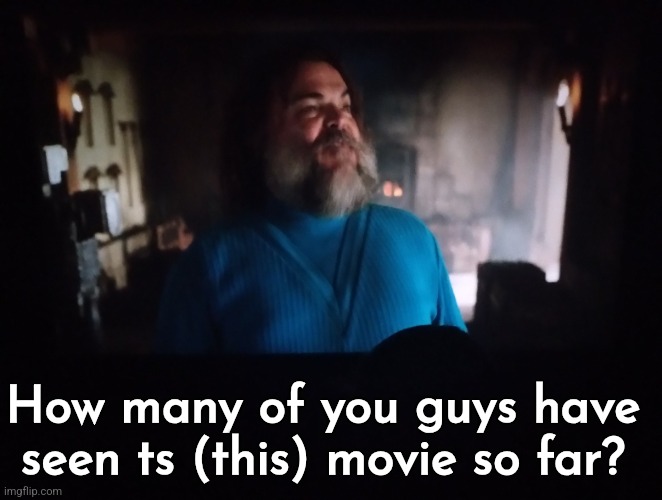 How many of you guys have seen ts (this) movie so far? | made w/ Imgflip meme maker