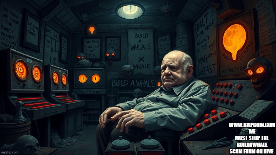 WWW.BILPCOIN.COM WE MUST STOP THE BUILDAWHALE SCAM FARM ON HIVE | made w/ Imgflip meme maker